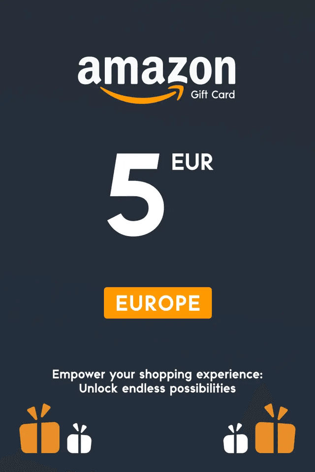 Amazon €5 EUR gift card