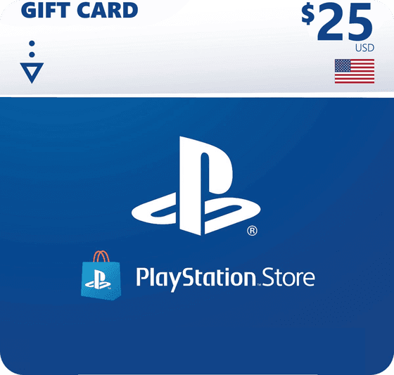 PlayStation Store $25 USD gift card