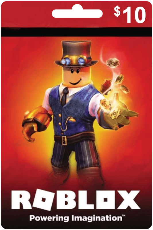 Roblox $10 USD gift card